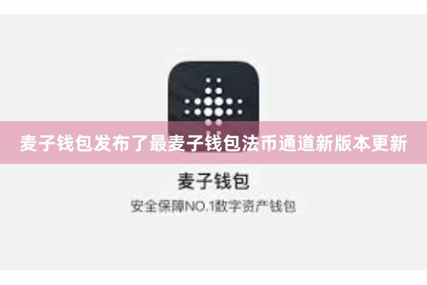 麦子钱包发布了最麦子钱包法币通道新版本更新